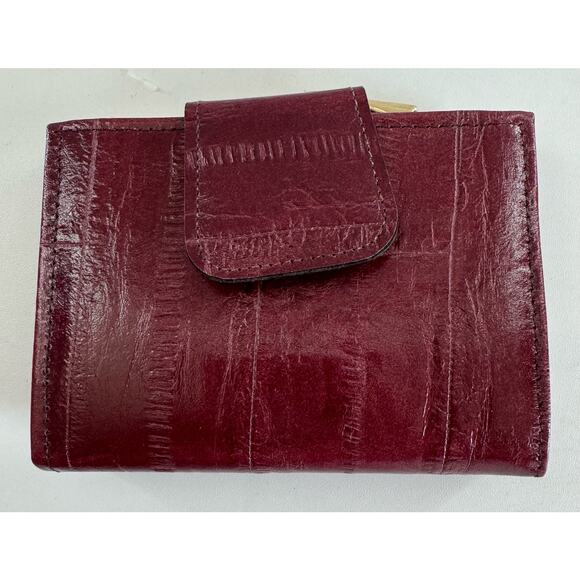 Vintage MCM Jacy Department Store Genuine women’s Clasp Snap Leather Wallet - Picture 1 of 8